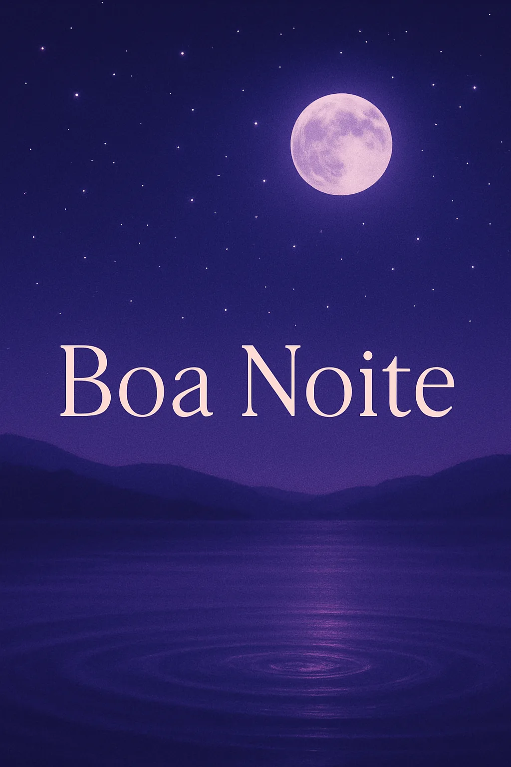 Mensagem de Boa Noite para hoje, 08 de Março de 2026: Noite de Reflexão
