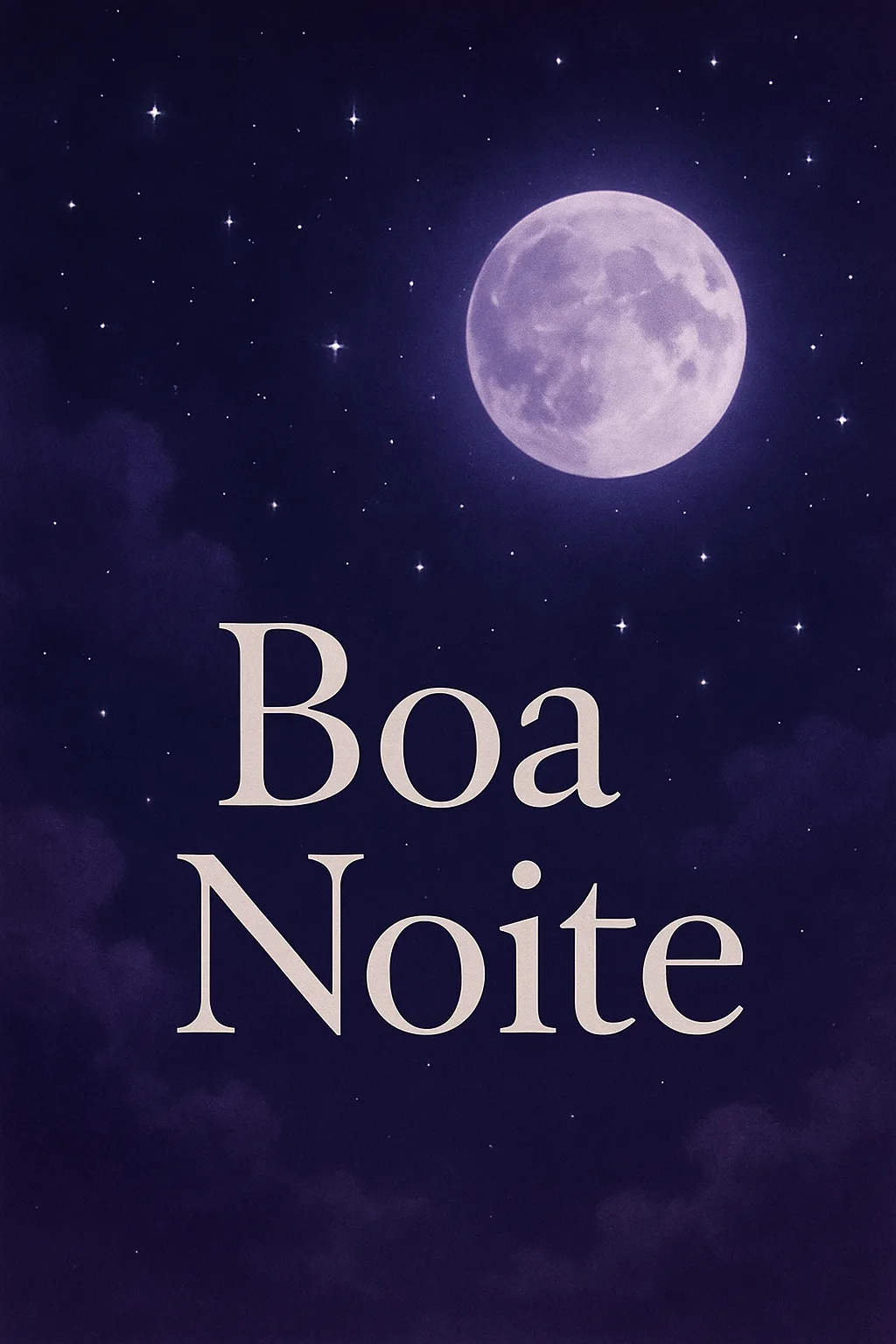 Boa Noite: Reflexão, Paz e Renovação