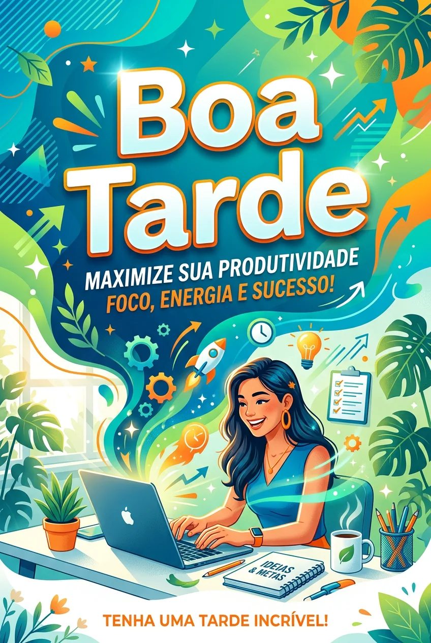 Mensagem de Boa Tarde para hoje, 12 de Março de 2026: Metas Alcançadas