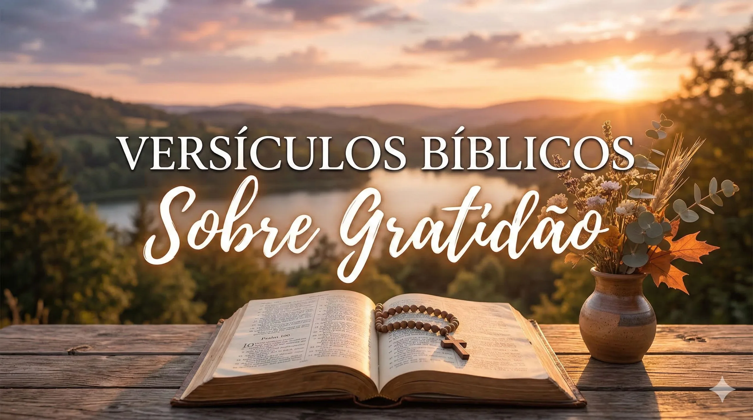 Versículos Bíblicos Curtos Sobre Gratidão – Parte 4