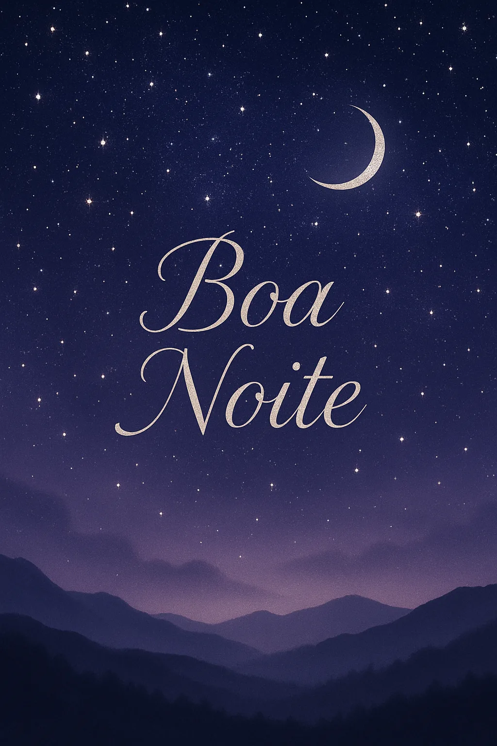 Mensagem de Boa Noite para hoje, 23 de Março de 2026: Coração Leve