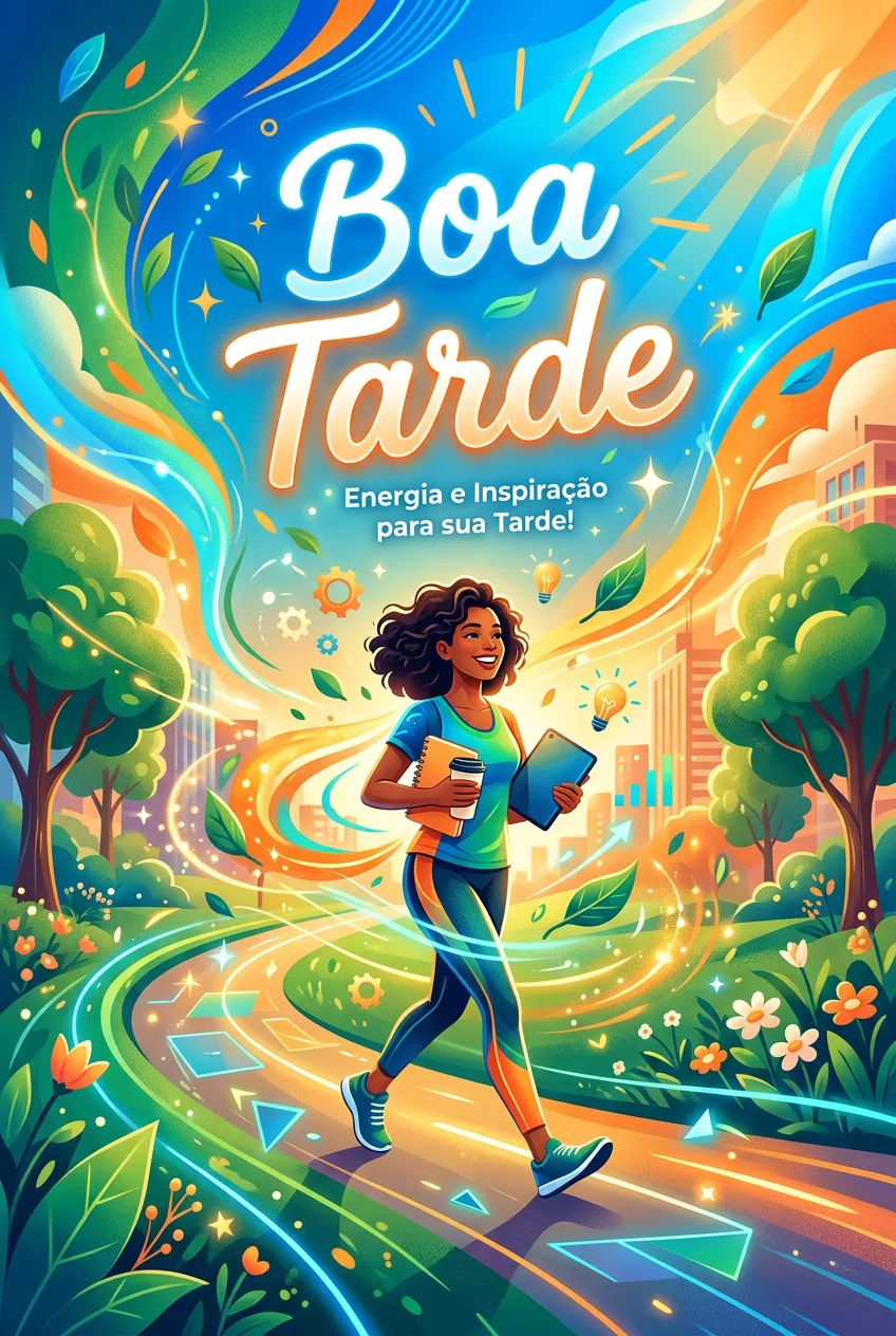 Mensagem de Boa Tarde para hoje, 06 de Abril de 2026: Caminho de Luz