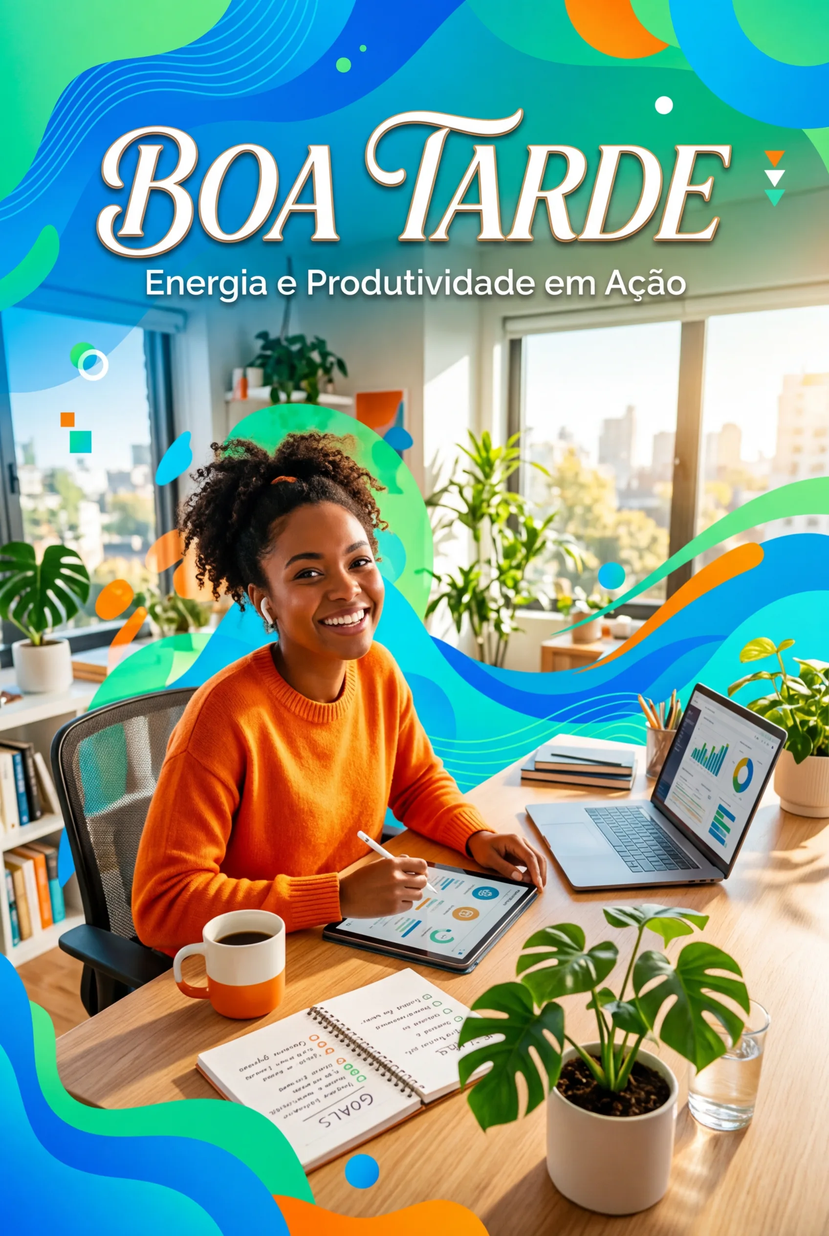 Mensagem de Boa Tarde para hoje, 13 de Abril de 2026: Persistência