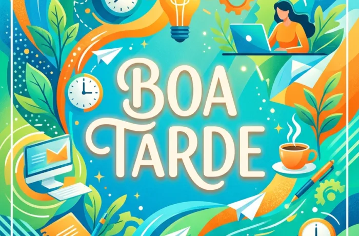 Boa Tarde de Energia: Transforme sua Tarde em Picos de Produtividade e Sucesso!