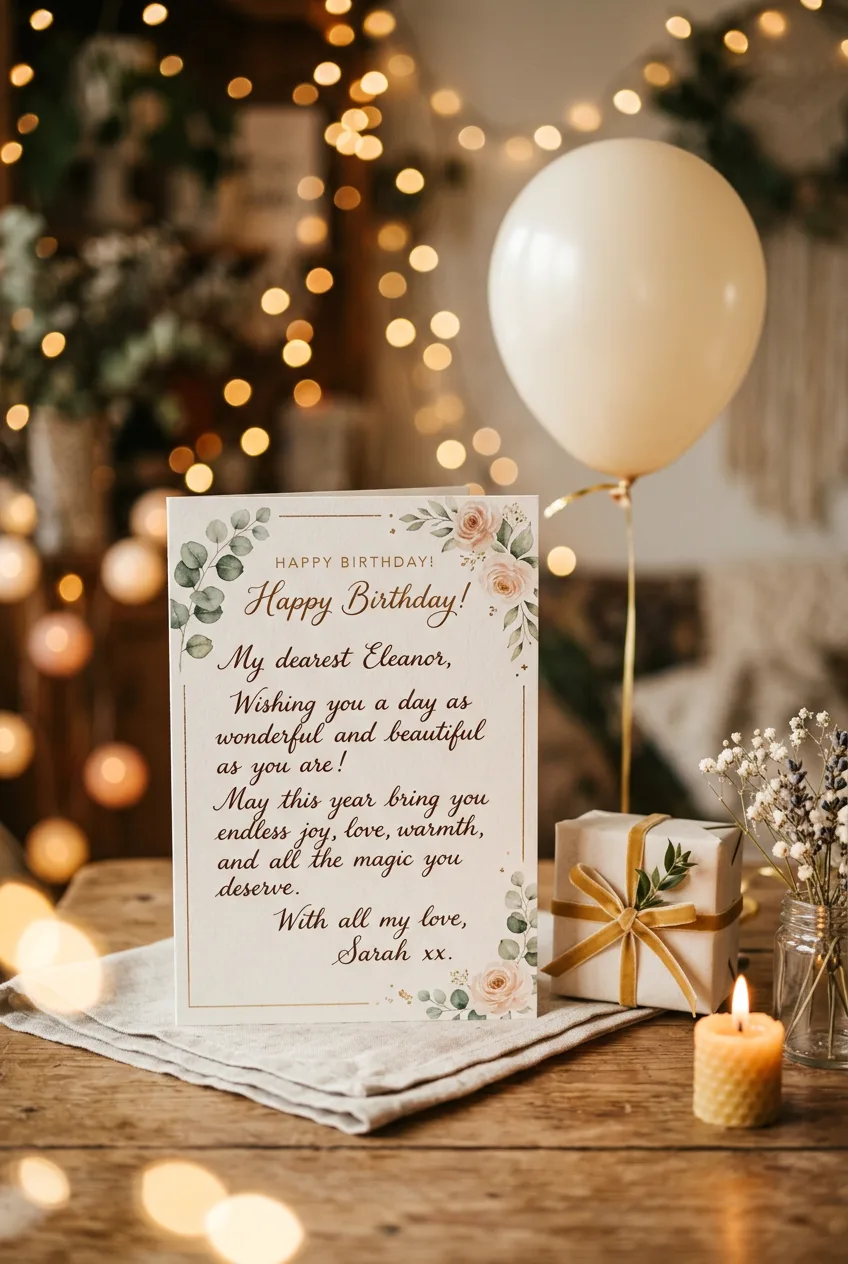 Mensagem de Aniversário: Como Criar Felicitações Inesquecíveis e Cheias de Carinho
