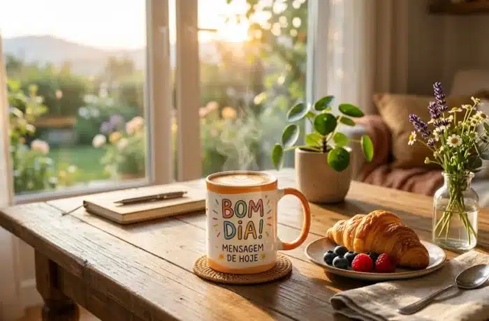 Mensagem de Bom Dia para hoje, 01 de Julho de 2026: Coragem para começar de novo