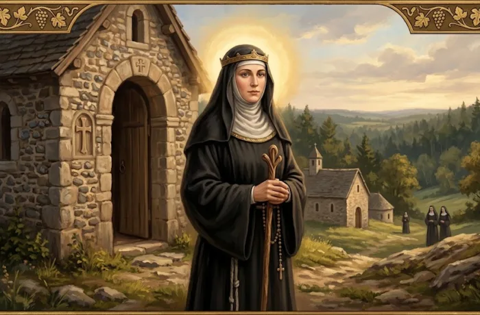 Santo do Dia 6 de Setembro: Santa Begga de Landen