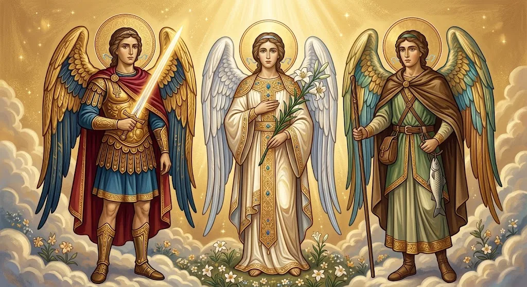 Santo do Dia 29 de Setembro: Santos Miguel, Gabriel e Rafael