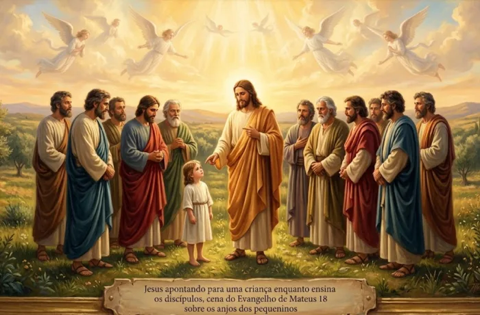 Evangelho do dia 2 de outubro — Os anjos dos pequeninos