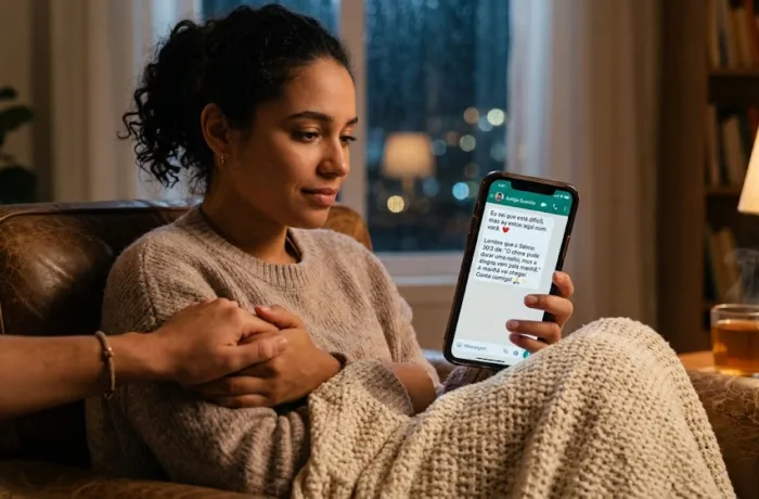 Mensagem para Quem Está Triste: Palavras que Abraçam