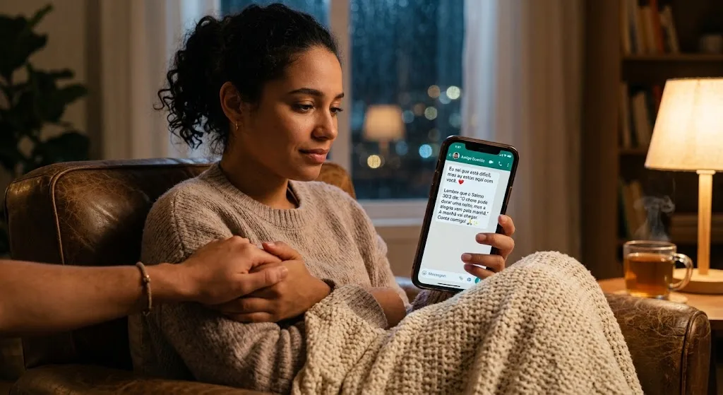 Mensagem para Quem Está Triste: Palavras que Abraçam