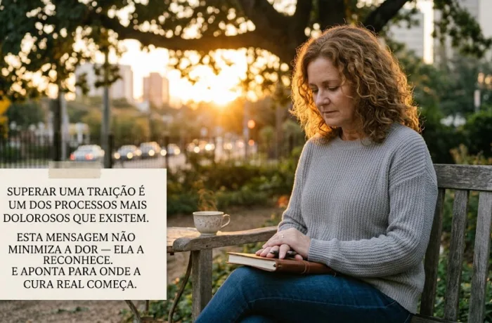 Superação Após a Traição: Mensagem de Cura e Recomeço