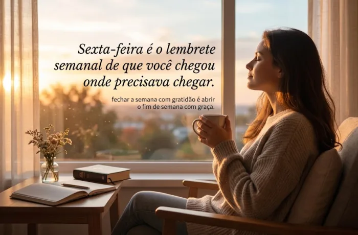 Frase Motivacional para Sexta-Feira que Inspira e Fortalece